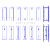 King Engine Bearings MB7781SM0.25 MAIN BEARING SET For BMW N57 D30 A/B/C, N57N, N57S