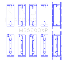 Load image into Gallery viewer, King-Bmw-S65b40a-(Size-.026)-Crankshaft-Main-Bearings-Set-Of-5