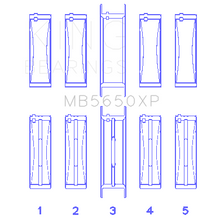 Load image into Gallery viewer, King-Ford-370429460-16V-Ohv-(Size-.001)-Crankshaft-Main-Bearing-Set