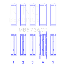 Load image into Gallery viewer, King-Ford-Powerstroke-6.0L6.4L-Diesel-(Size-Std)-Crankshaft-Main-Bearing-Set