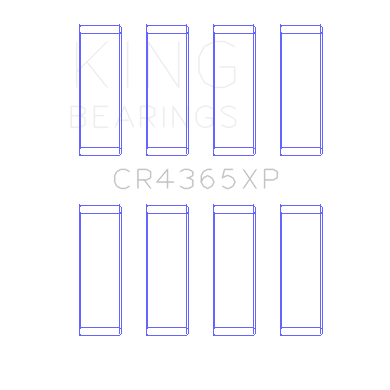 King-Ford-Zetec-SEcoboost-1.6-Connecting-Rod-Bearing-Set-Of-6