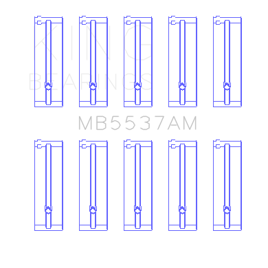 King-FordKiaMazda-Dohc-16-ValveSohc-8-ValveSohc-16-Valve-(Size-Std)-Main-Bearing-Set
