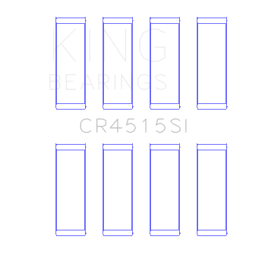King-FordMazda-2.0L-Duratec-(Size-0.5)-Silicon-Bi-Metal-Aluminum-Rod-Bearing-Set