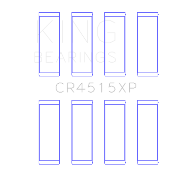 King-FordMazda-Duratec-121Ci-2.0L-16V-(Size-.026)-Connecting-Rod-Bearings-(Set-Of-4)