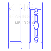 Load image into Gallery viewer, King-Gm-Vortec--Ls-Series-Gen-Iii-Iv---Flange-Only-(From-Set-Mb5013xp)