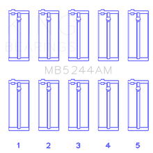 Load image into Gallery viewer, King-Honda-91Ci1.5L-D15a2D15a3D15b1D15b2D15b7D15b8D15z1-(Size-0.25)-Main-Bearing-Set