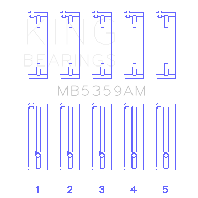 King-Mazda-Fe-2.0L-Main-Bearing-Set
