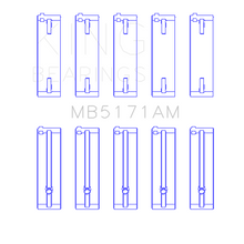 Load image into Gallery viewer, King-Mazda-Fs-De-L4Fp-L4Fs-L4-Dohc-16-Valve-(Size-0.25)-Main-Bearing-Set