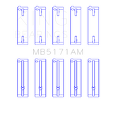 King Engine Bearings MB5171AM MAIN BEARING SET For MAZDA 626,RBMA 17