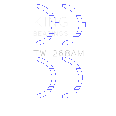 King-Mazda-RfR2Rf-T-Thrust-Washer-Set
