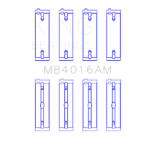 Load image into Gallery viewer, King-Mitsubishi-181Ci-3.0L-6G72-V6-(Size-0.25)-Main-Bearing-Set