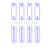 King Engine Bearings MB4016AM0.25 MAIN BEARING SET For MITSUBISHI 6G72, 6G72T