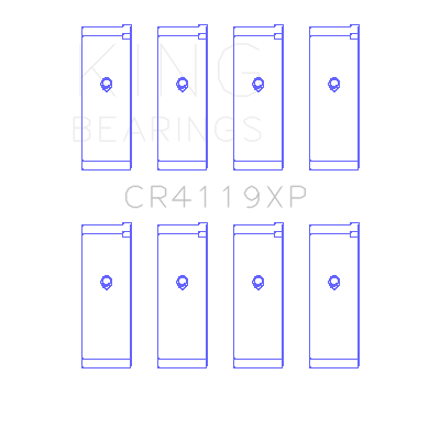 King-Mitsubishi-4G914G924G93-16V-(Size-Std)-Xp---Series-Performance-Rod-Bearing-Set
