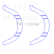 Load image into Gallery viewer, King-Nissan-Sr18Sr20-Thrust-Washer-Set