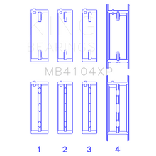 Load image into Gallery viewer, King-Nissan-Vg30deVg30dett-(Size-Std)-Performance-Main-Bearing-Set