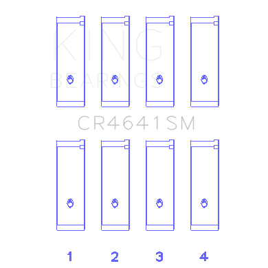 King-Suzuki-J24b-(Size-Std)-Rod-Bearing-Set