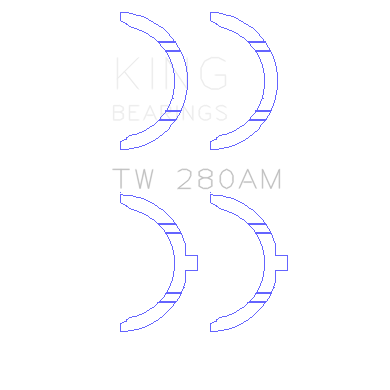 King-Toyota-1E2E-Thrust-Washer-Set