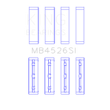 King Engine Bearings MB4526SI MAIN BEARING SET For TOYOTA 1GR-FE