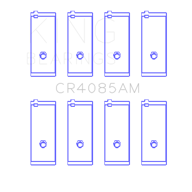 King-Toyota-2T--3T--3T-G--4T-G-(Size-Standard)-Connecting-Rod-Bearing-Set