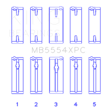 Load image into Gallery viewer, King-Toyota-3Sgte-16V-2.0L-(Size-Std)-Pmaxkote-Performance-Main-Bearing-Set
