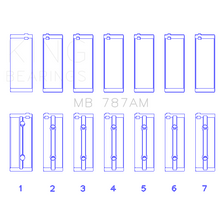 Load image into Gallery viewer, King-Toyota-5Me5Mge7Mge7Mgte-(Size-Std)-Main-Bearing-Set