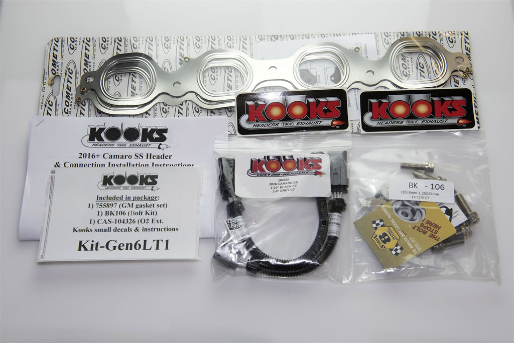 Kooks Custom Headers 22602600 2in. Stainless Headers. 2016-2024 Camaro SS/ZL1. for Select Chevrolet Camaro