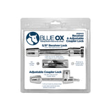 Blue Ox BX88403 KIT, PIN STYLE COUPLER LOCK AND 5/8 X 3 1/2 RECEIVER LOCK