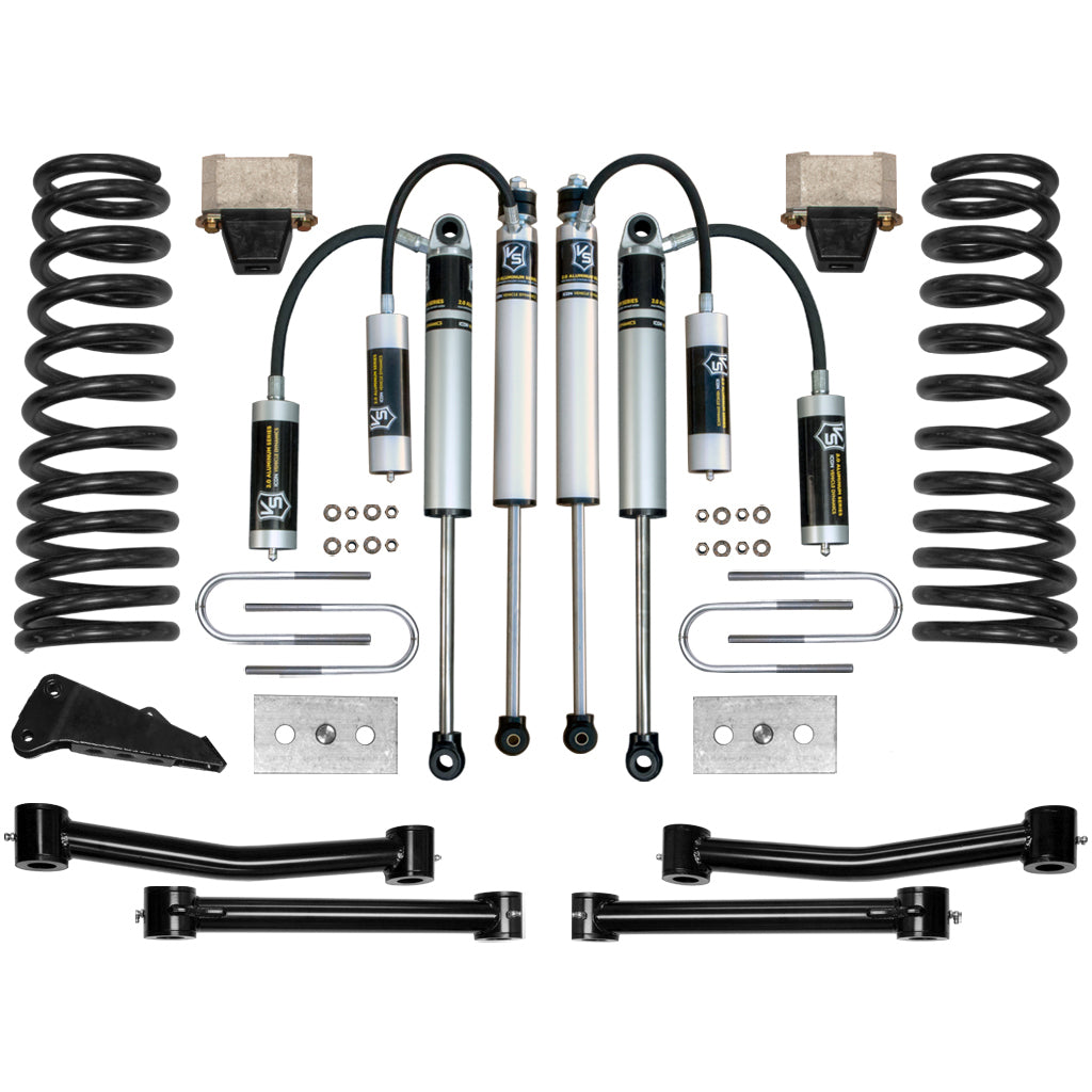 (Kit)-0308-Ram-25003500-4Wd-4.5In-Stage-2-Suspension-System-W-Tubular-Link-Arms