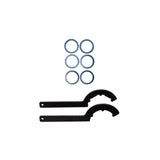 QA1 Precision Products, Inc 7888-111 Kit, Thrust Bearing/Carrera Spanner 2-Shocks, Carrera Wrench & Bearing Kit