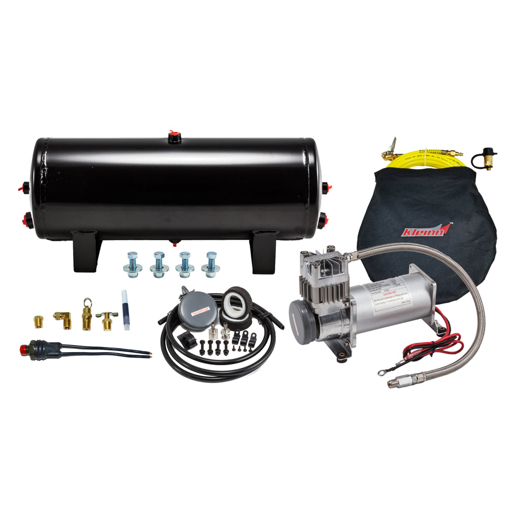 Kleinn-Air-System-W-150-Psi-Waterproof-100-Percent-Duty-Cycle-Air-Compressor--3.0-Gal-Air-Tank