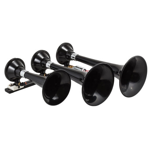 Kleinn-Spare-Tire-Kit-W-Black-Triple-Horns-150-Psi-Waterproof-Air-Compressor--3.0-Gal-Air-Tank