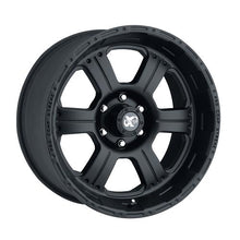 Load image into Gallery viewer, Kore-Matte-Black-17X9-5X4.5-4.75Bs-Offset--6Mm-Cap-PN-8327041