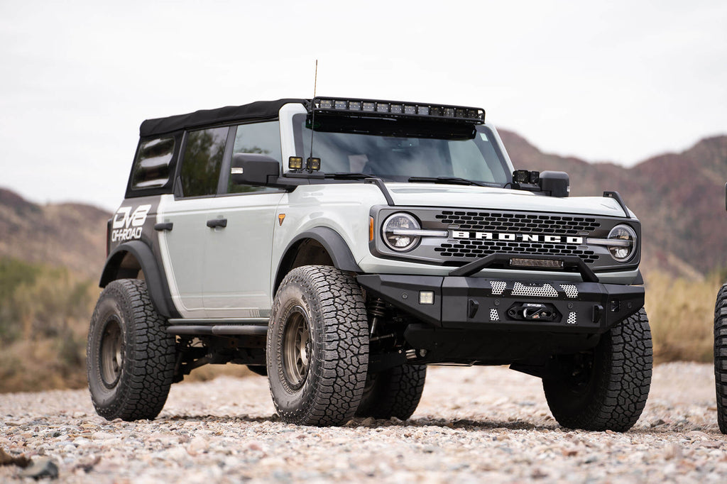 DV8 Offroad LBBR-02 2021-22 Ford Bronco A-Pillar Pod Light Mounts? for Select Ford Bronco