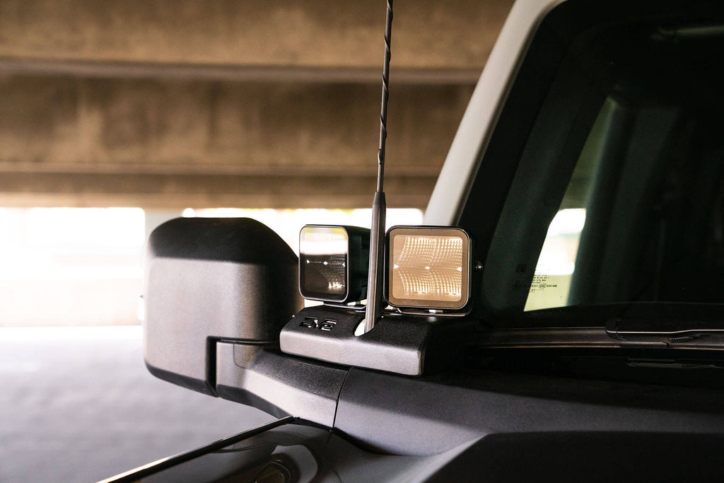 DV8 Offroad LBBR-02 2021-22 Ford Bronco A-Pillar Pod Light Mounts? for Select Ford Bronco