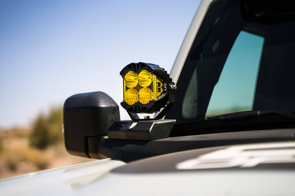 DV8 Offroad LBBR-02 2021-22 Ford Bronco A-Pillar Pod Light Mounts? for Select Ford Bronco