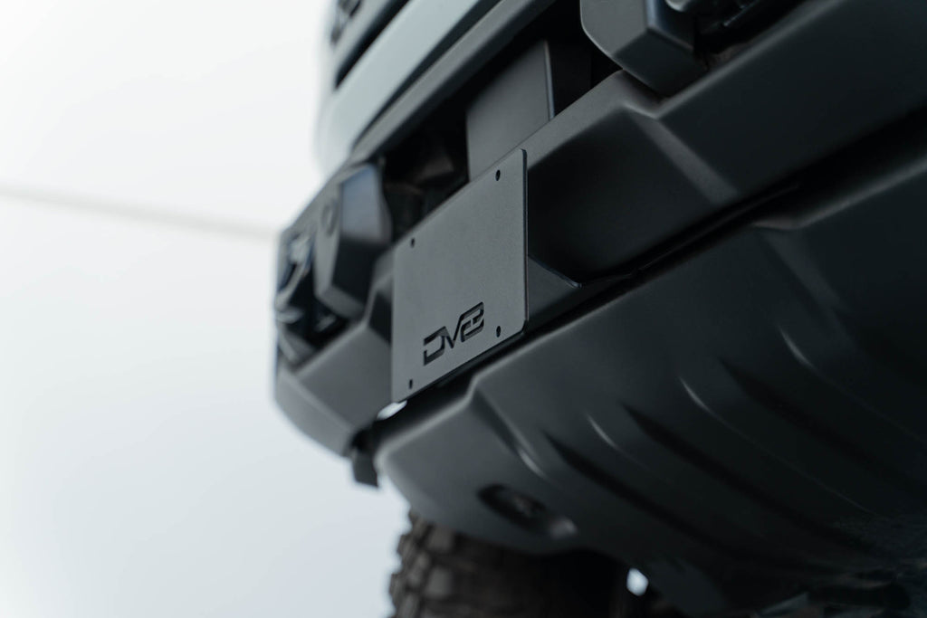 DV8 Offroad LPBR-04 Ford Bronco Capable Bumper Front License Plate Mount