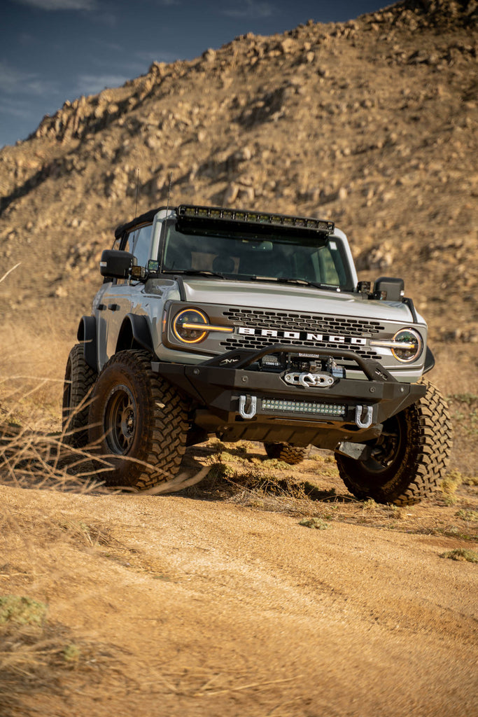 DV8 Offroad LBBR-08 Ford Bronco A-Pillar Dual Light Pod Drop Mounts