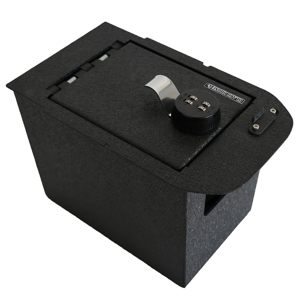 Black Horse Off Road LBGM22 Center Console Safe for Select Chevrolet Silverado 1500, GMC Sierra