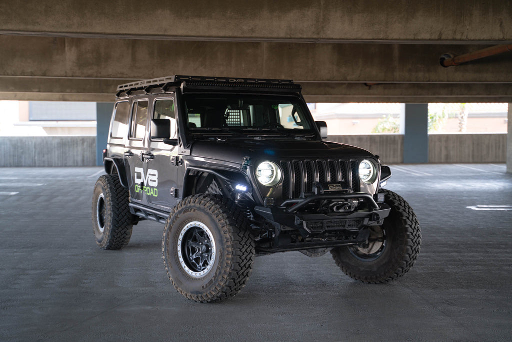 DV8 Offroad LBJL-10 Jeep Wrangler JL & Gladiator JT Light Bar Mount