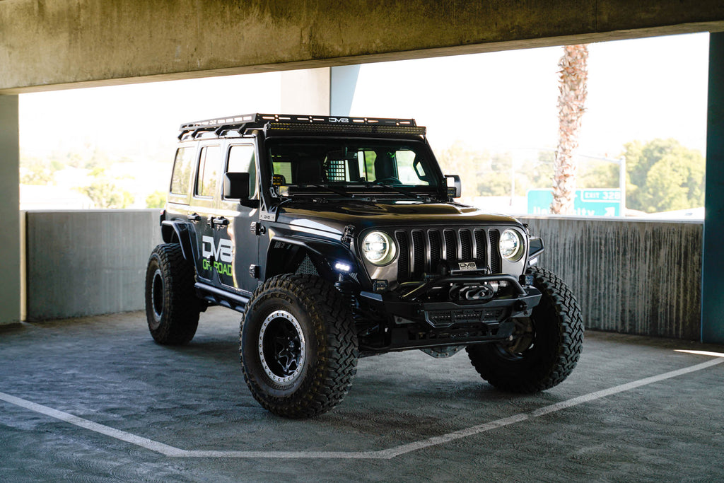 DV8 Offroad LBJL-10 Jeep Wrangler JL & Gladiator JT Light Bar Mount