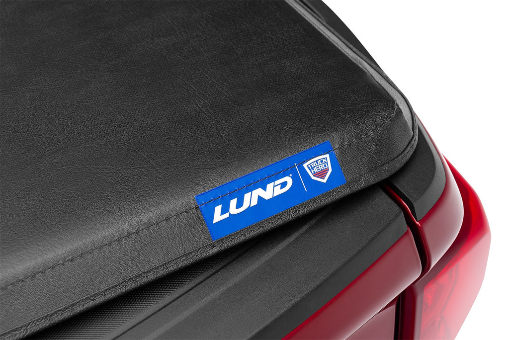 Lund 969158 Lund Hard Fold Tonneau for Select Chevrolet Silverado 1500, Chevrolet Silverado LD, Chevrolet Silverado HD, GMC Sierra 1500, GMC Sierra Limited, GMC Sierra HD