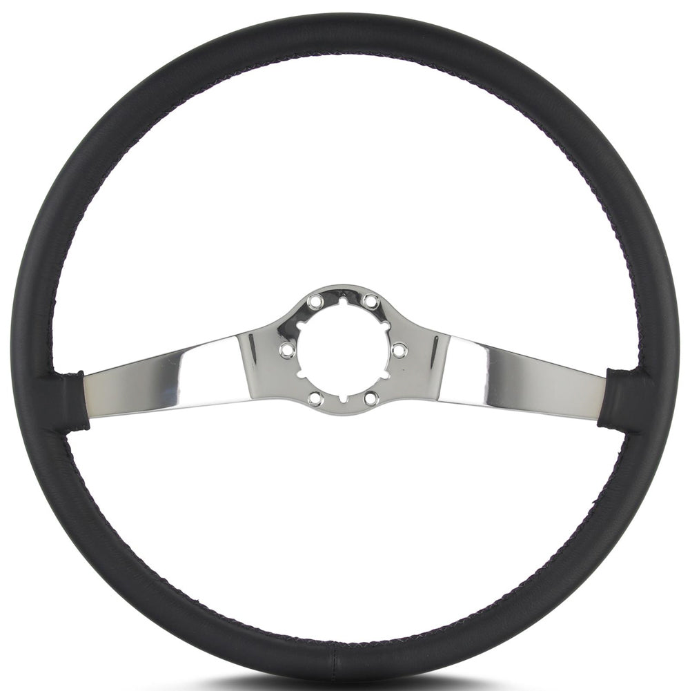 LECARRA STEERING WHEELS 66601 Steering Wheel Stainless Steel  Vette Two Smooth