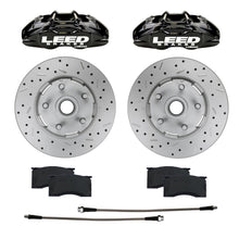 Load image into Gallery viewer, LEED BRAKES BCC0005RKX 64-67 Mustang Brake Caliper/Pad/Rotor Kit