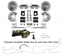 Load image into Gallery viewer, LEED BRAKES FC0001-H405ALK 64-66 Mustang Power Conv ersion Brake Kit