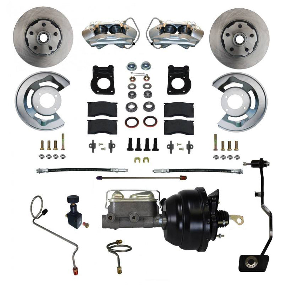 LEED BRAKES FC0002-X405M Power Brake Conversion 67-69 Mustang