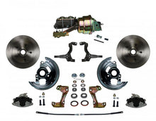 Load image into Gallery viewer, LEED BRAKES FC1002-K1A3 Power Front Brake Kit w/ Plain Rotors Zinc