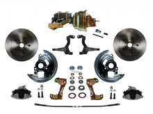 Load image into Gallery viewer, LEED BRAKES FC1002-M1A1 GM A/F/ X-Body Power Coversion Brake Kit
