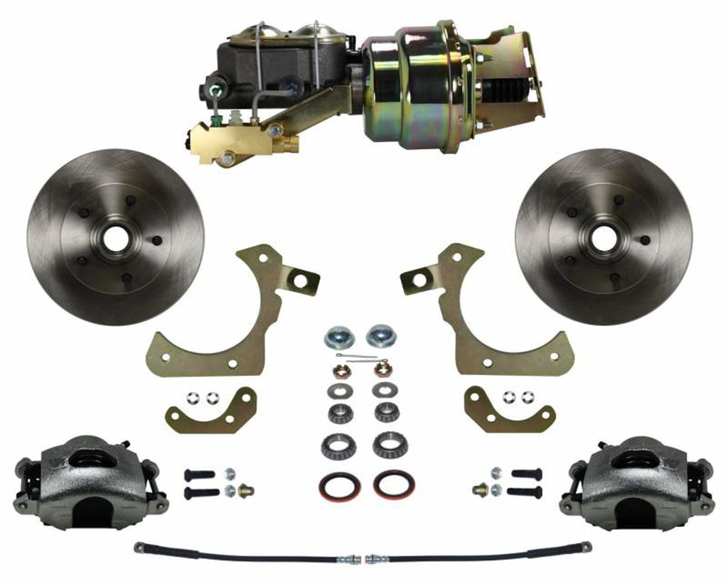 LEED BRAKES FC1011-K1A3 Front Disc Brake Convers ion 59-64 GM Full Size