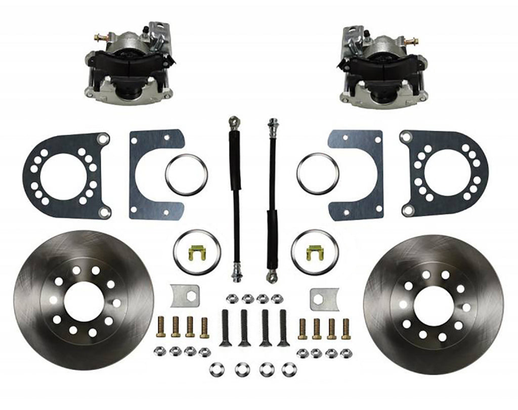 LEED BRAKES RC1007 GM 55-68 Rear Disc Brak e Kit Zinc Calipers