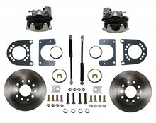 Load image into Gallery viewer, LEED BRAKES RC1007 GM 55-68 Rear Disc Brak e Kit Zinc Calipers